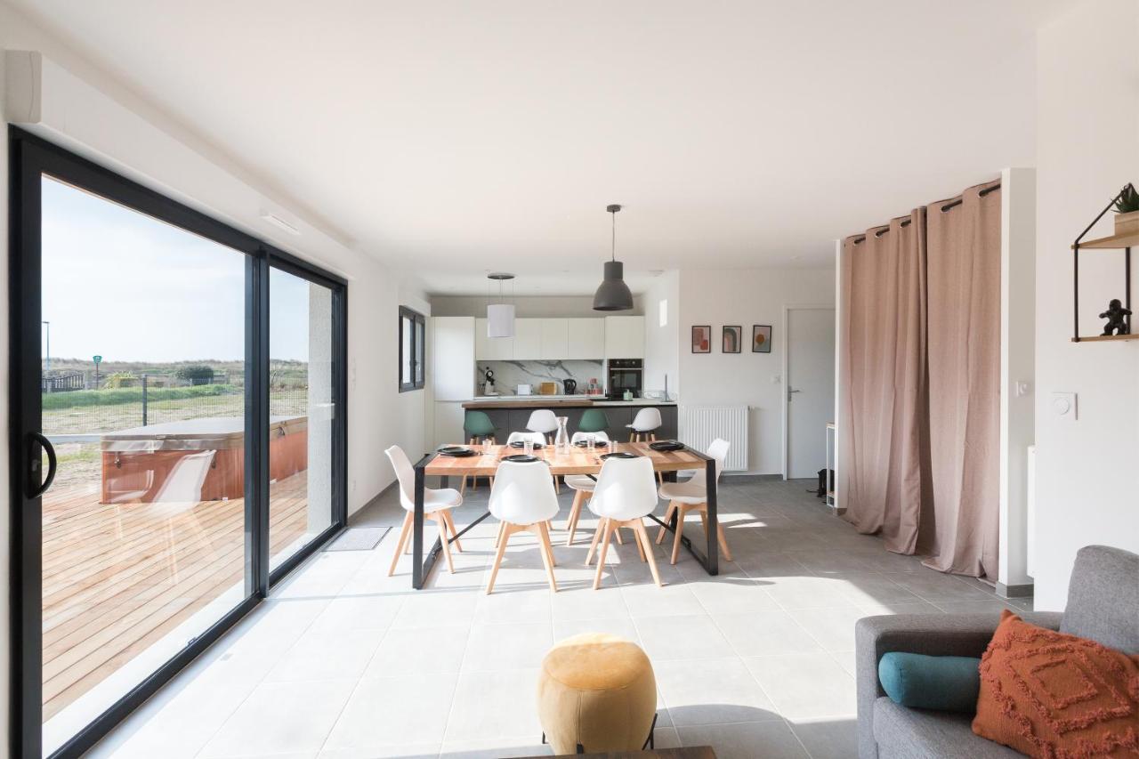 Sea House With Jaccuzy Villa Bretteville-sur-Ay Bagian luar foto