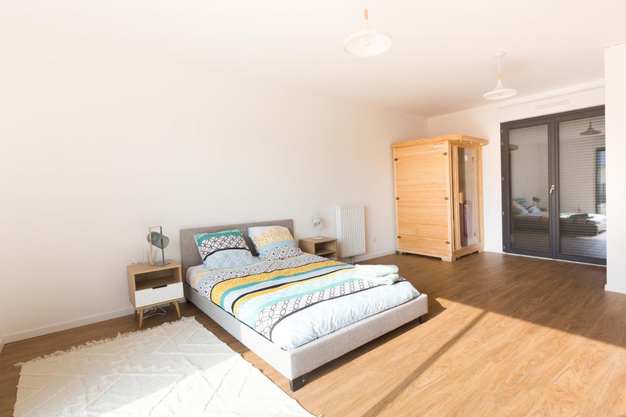 Sea House With Jaccuzy Villa Bretteville-sur-Ay Bagian luar foto